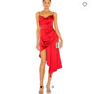 Red Midi Dress